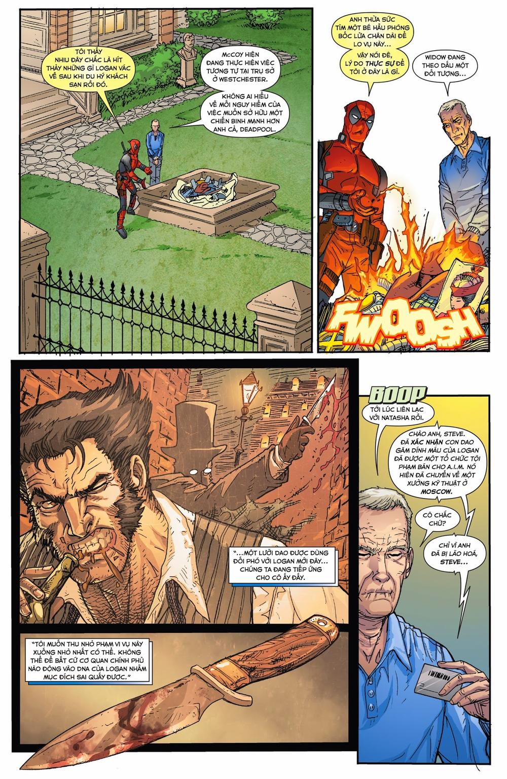 Death Of Wolverine – Deadpool & Captain America [One Shot] Chương 1 Page 6