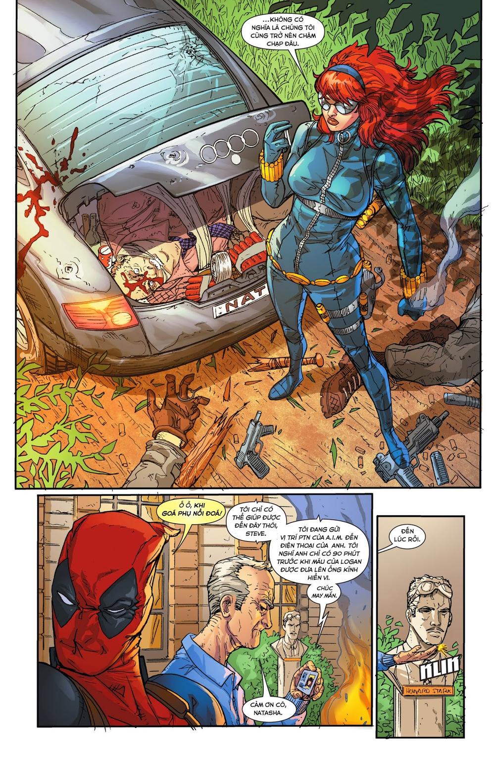 Death Of Wolverine – Deadpool & Captain America [One Shot] Chương 1 Page 7