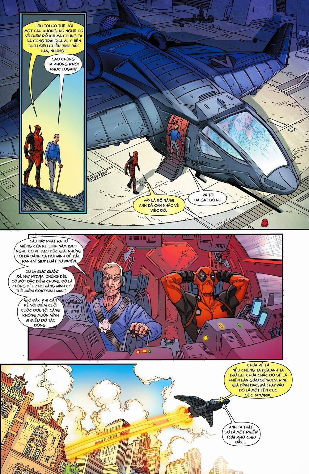 Death Of Wolverine – Deadpool & Captain America [One Shot] Chương 1 Page 8