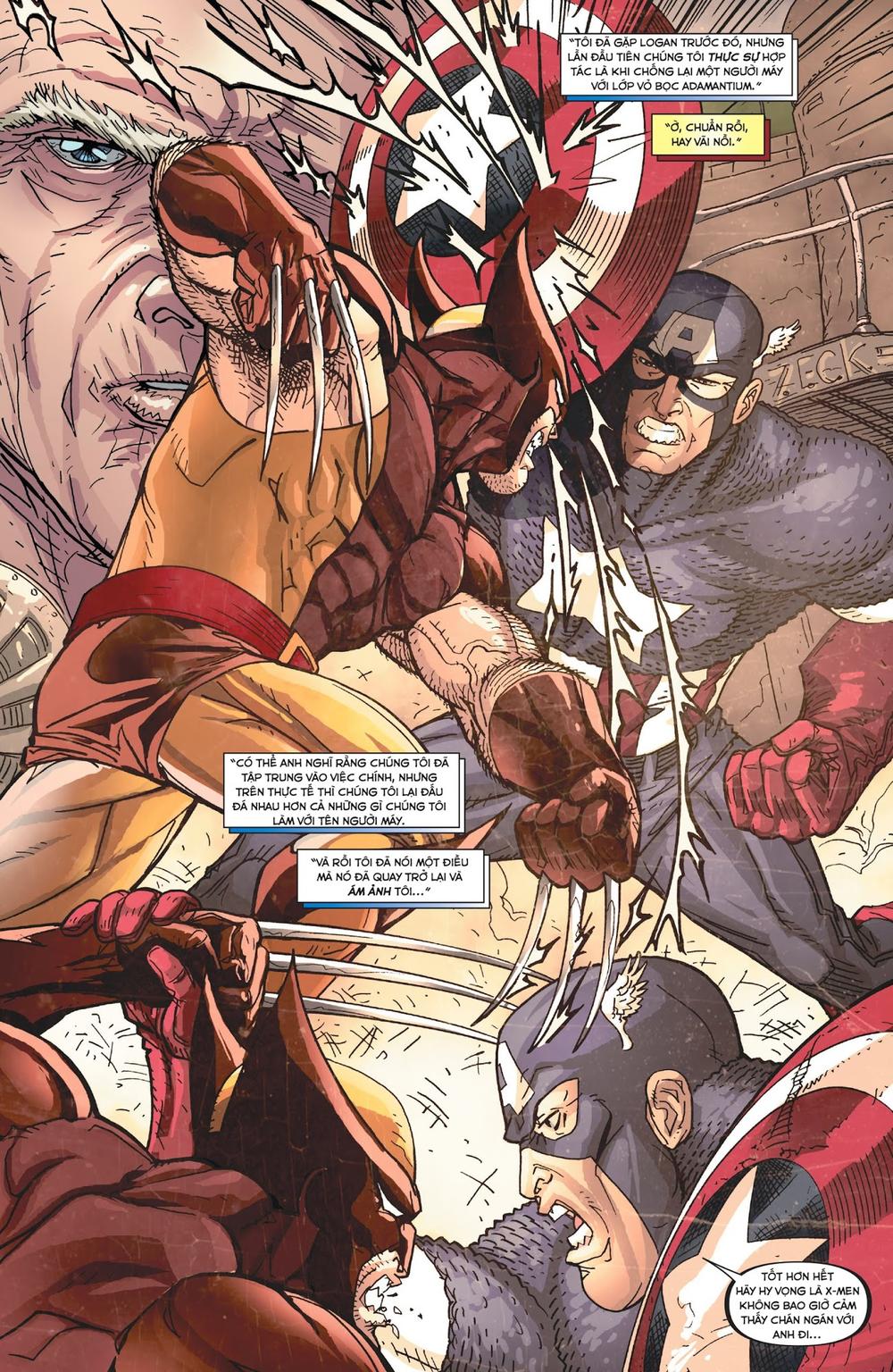 Death Of Wolverine – Deadpool & Captain America [One Shot] Chương 1 Page 9