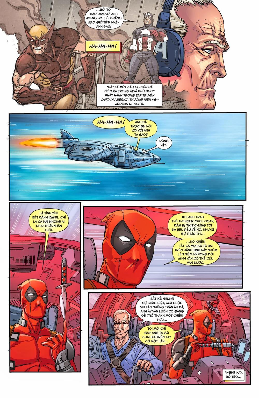 Death Of Wolverine – Deadpool & Captain America [One Shot] Chương 1 Page 10