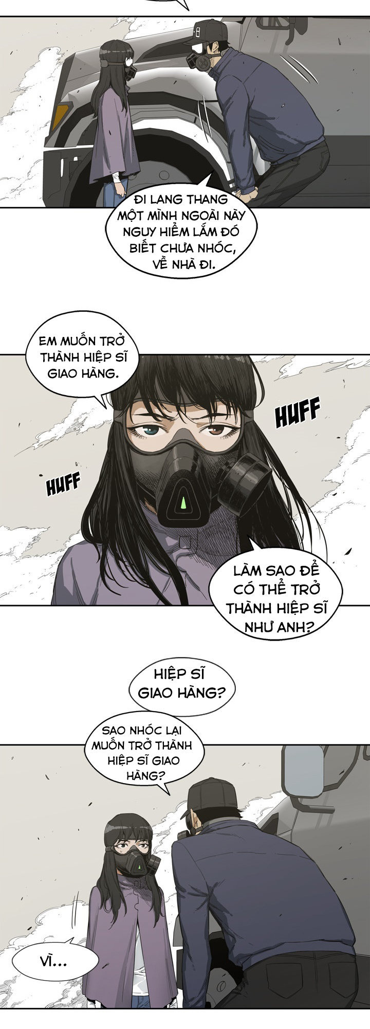 Hiệp Sĩ Giao Hàng Chương 1 Page 18