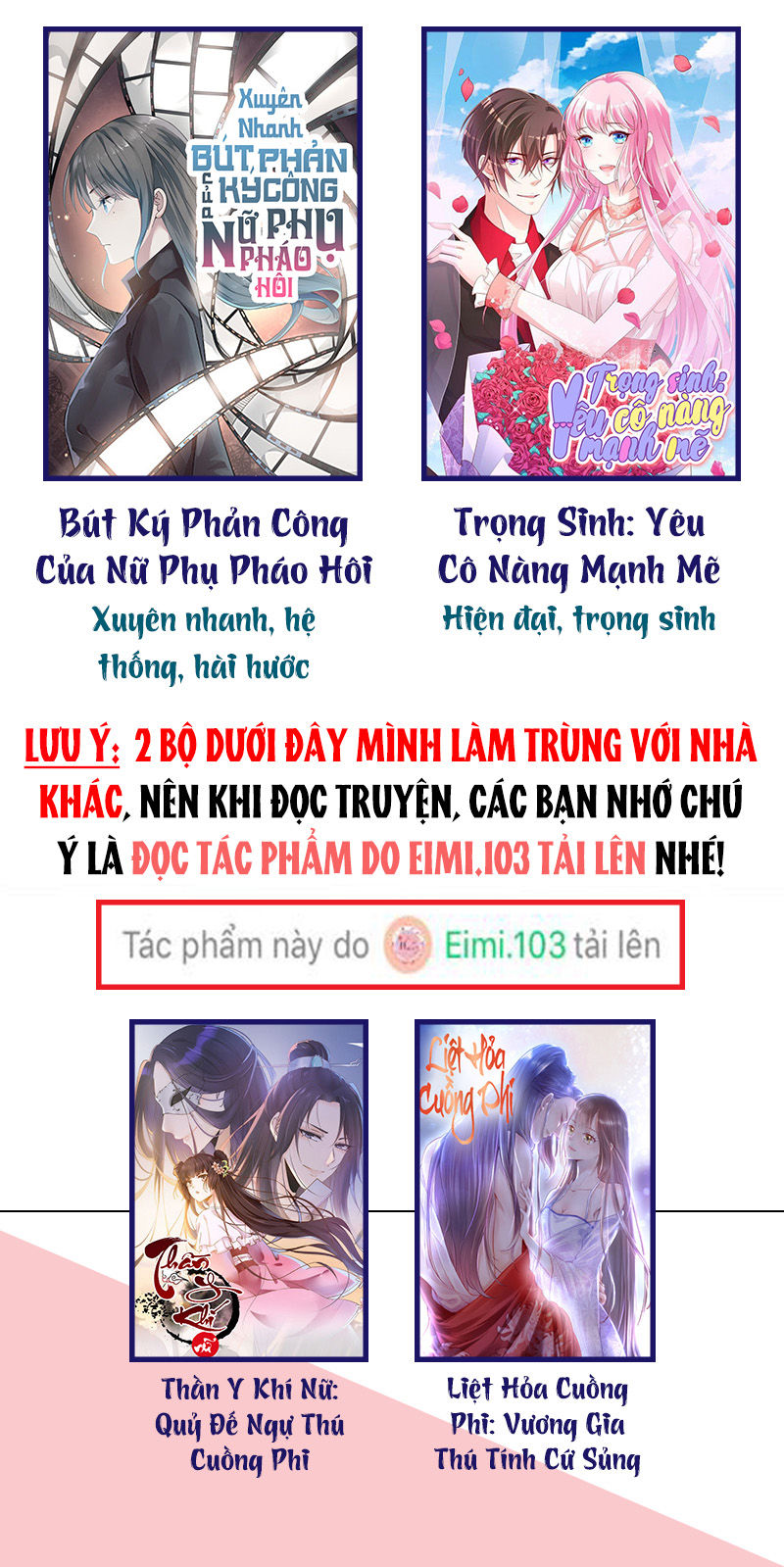 Bút Ký Phản Công Của Nữ Phụ Pháo Hôi Chương 31 Page 21