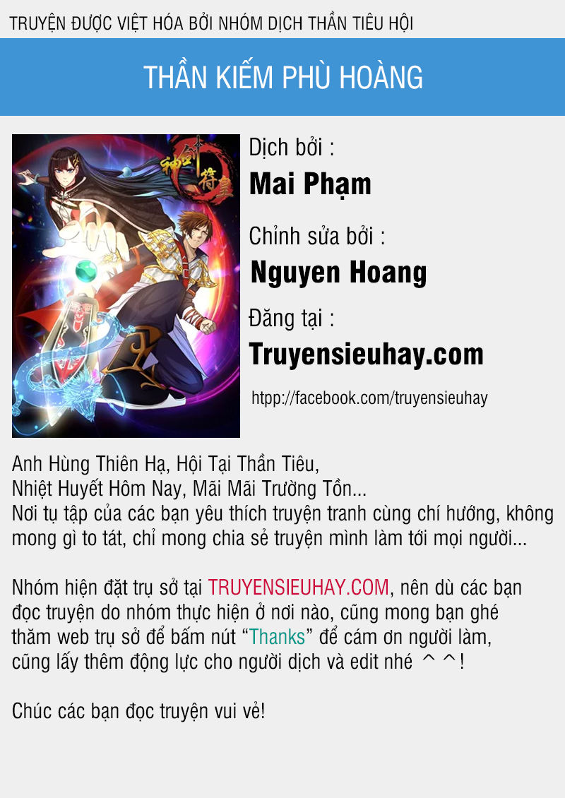 Thần Kiếm Phù Hoàng Chương 1 Page 1