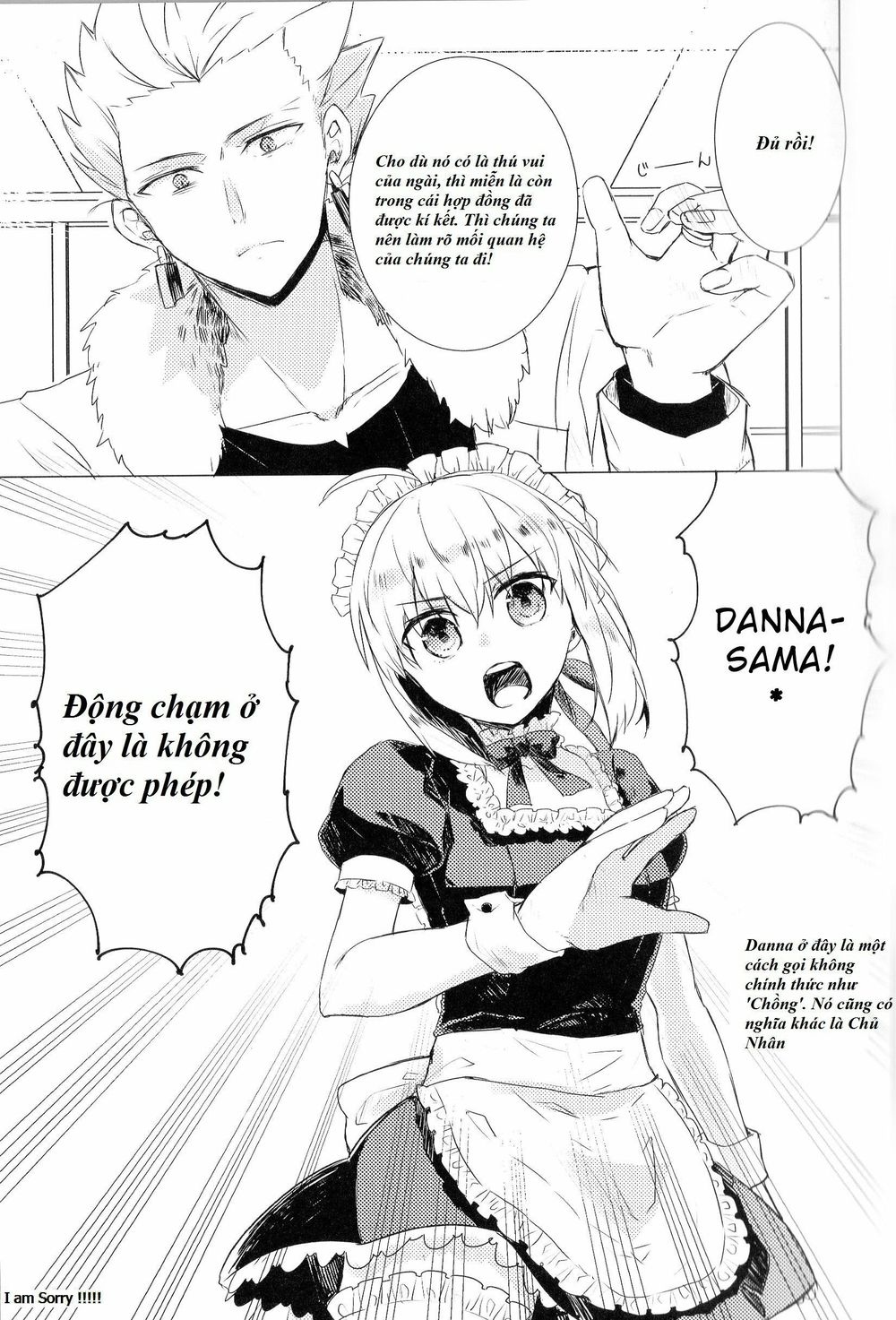 Danna-Sama O Sawari Wa Kinshideu Chương 1.1 Page 6