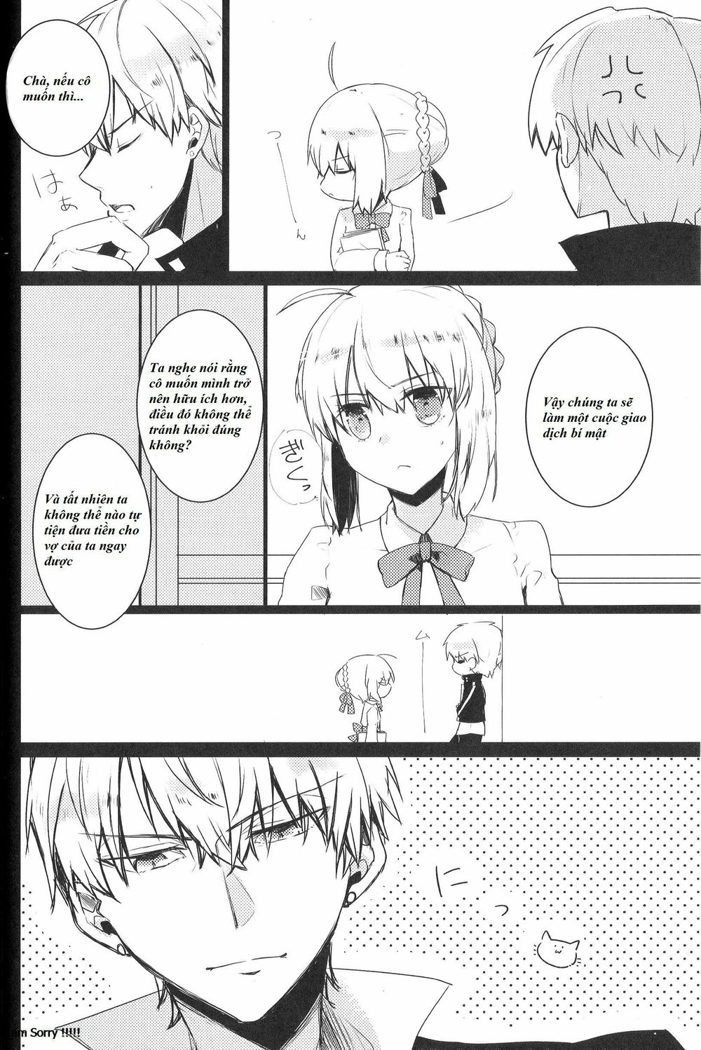 Danna-Sama O Sawari Wa Kinshideu Chương 1.1 Page 9