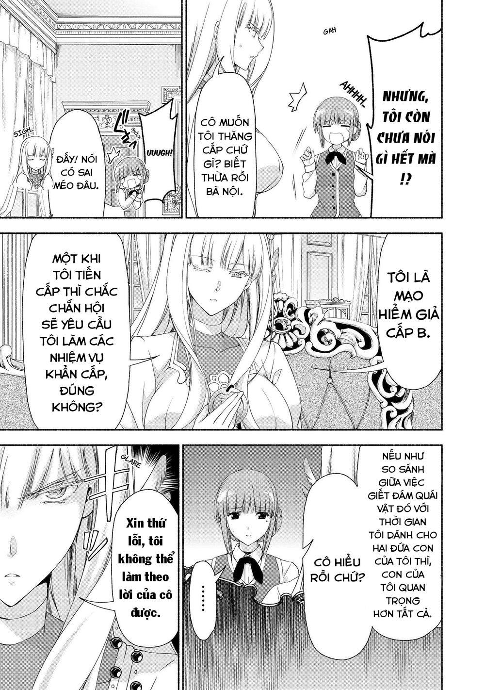 Moto Kizoku Reijou De Mikon No Haha Desuga, Musumetachi Ga Kawaii Sugite Boukenshagyo Mo Ku Ni Narim Chương 2.2 Page 8