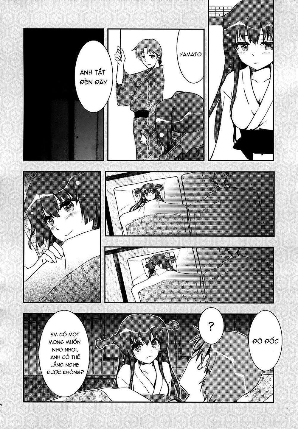 Kantai Collection -Kancolle- Yamato-San Chương 0 Page 12