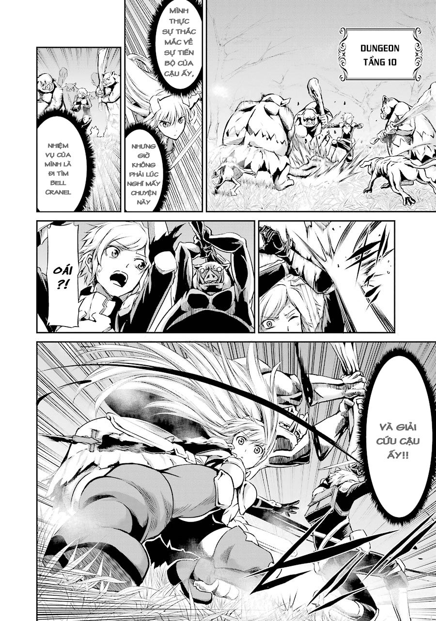 Dungeon Ni Deai Wo Motomeru No Wa Machigatte Iru Darou Ka Gaiden – Sword Oratoria Chương 18 Page 12