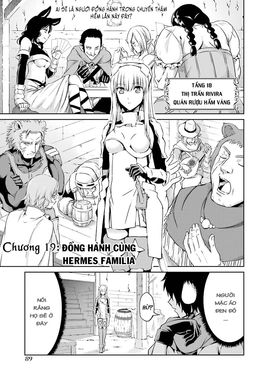 Dungeon Ni Deai Wo Motomeru No Wa Machigatte Iru Darou Ka Gaiden – Sword Oratoria Chương 19 Page 2