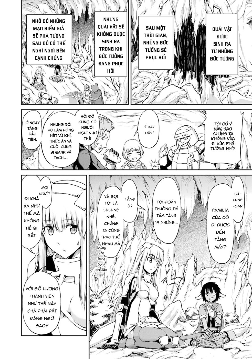 Dungeon Ni Deai Wo Motomeru No Wa Machigatte Iru Darou Ka Gaiden – Sword Oratoria Chương 19 Page 28