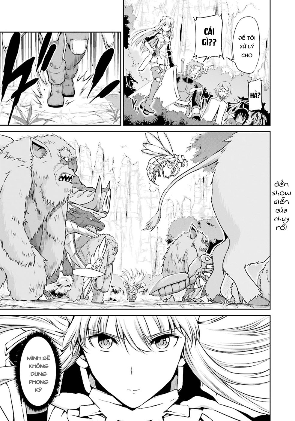 Dungeon Ni Deai Wo Motomeru No Wa Machigatte Iru Darou Ka Gaiden – Sword Oratoria Chương 19 Page 33