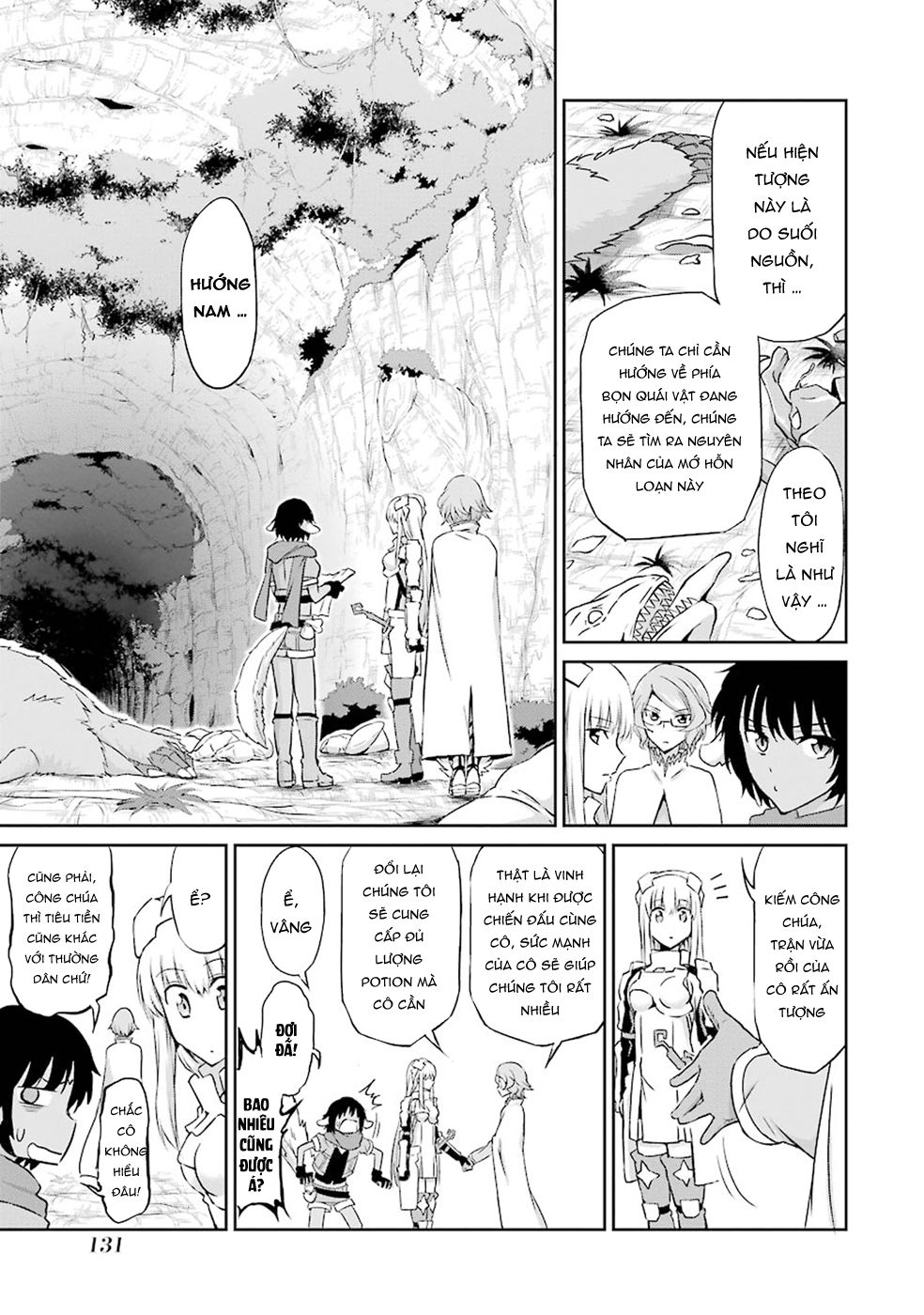 Dungeon Ni Deai Wo Motomeru No Wa Machigatte Iru Darou Ka Gaiden – Sword Oratoria Chương 19 Page 42