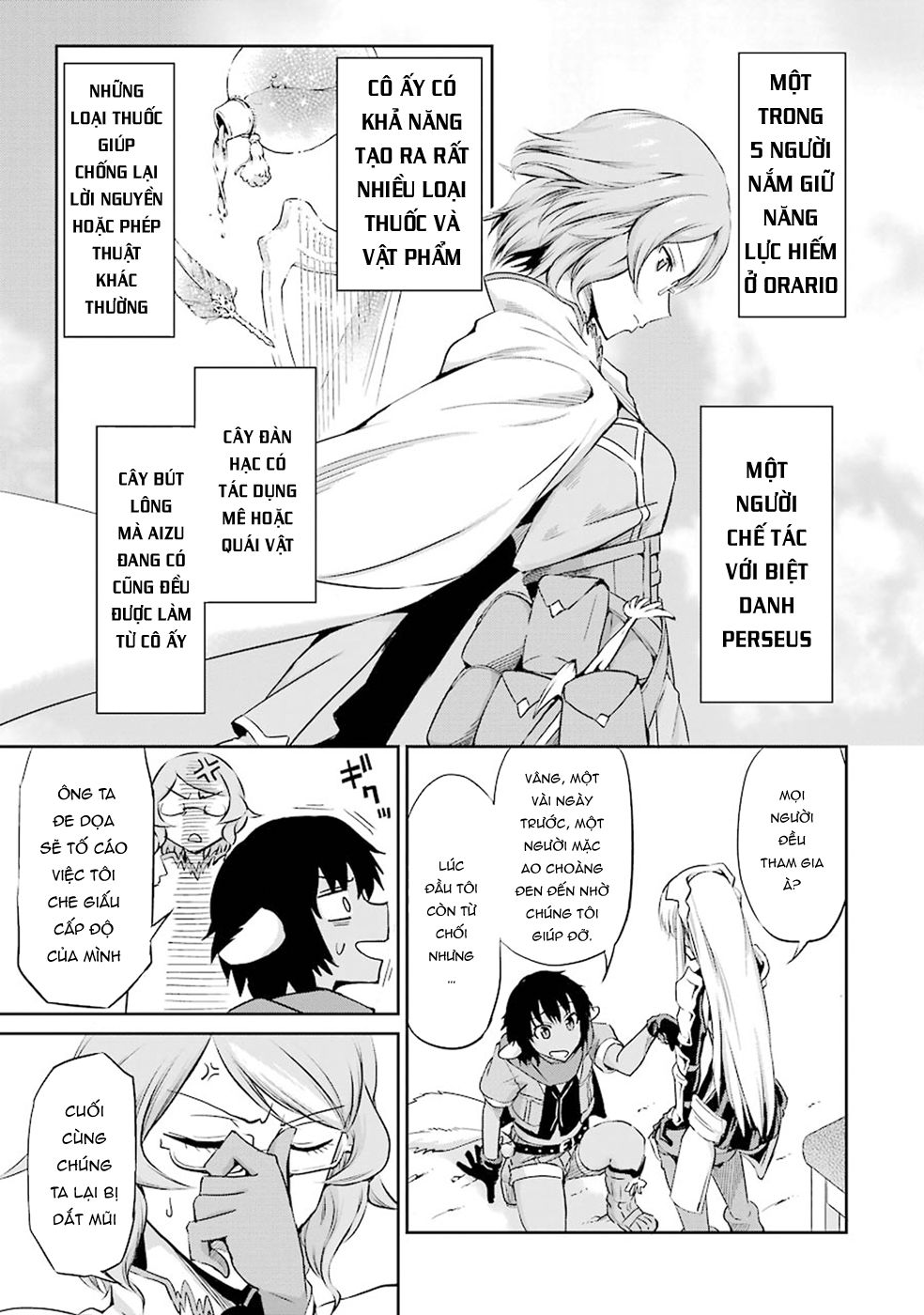 Dungeon Ni Deai Wo Motomeru No Wa Machigatte Iru Darou Ka Gaiden – Sword Oratoria Chương 19 Page 6