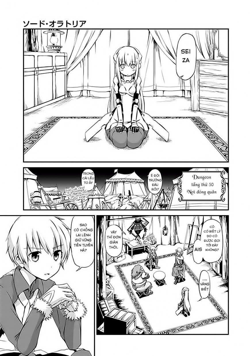 Dungeon Ni Deai Wo Motomeru No Wa Machigatte Iru Darou Ka Gaiden – Sword Oratoria Chương 1 Page 21