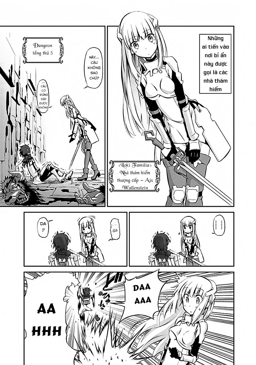 Dungeon Ni Deai Wo Motomeru No Wa Machigatte Iru Darou Ka Gaiden – Sword Oratoria Chương 1 Page 5