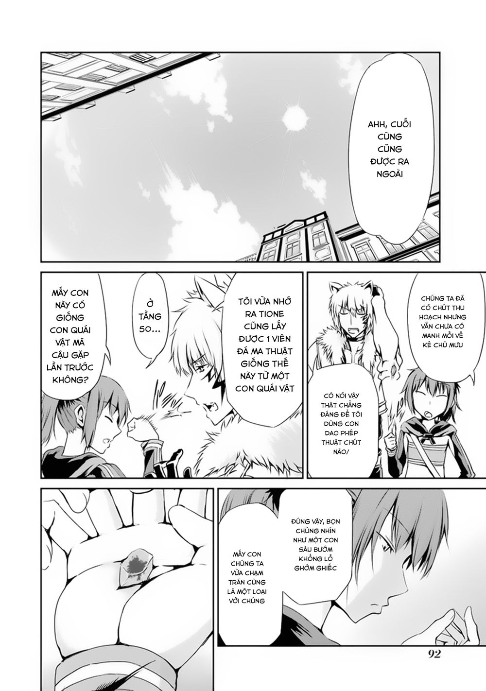 Dungeon Ni Deai Wo Motomeru No Wa Machigatte Iru Darou Ka Gaiden – Sword Oratoria Chương 10 Page 38