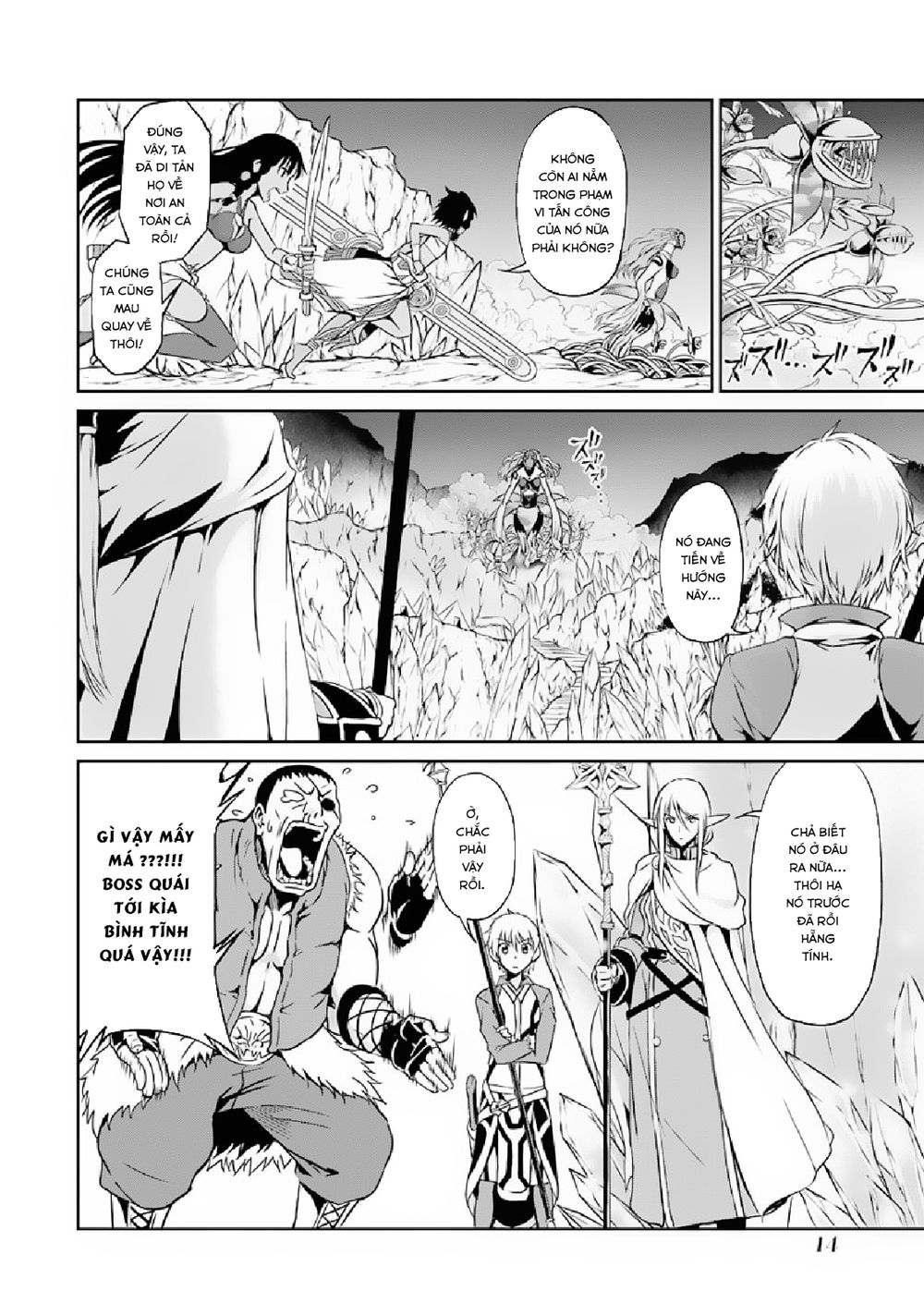 Dungeon Ni Deai Wo Motomeru No Wa Machigatte Iru Darou Ka Gaiden – Sword Oratoria Chương 13 Page 15