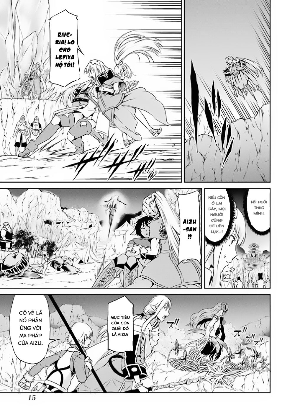 Dungeon Ni Deai Wo Motomeru No Wa Machigatte Iru Darou Ka Gaiden – Sword Oratoria Chương 13 Page 16