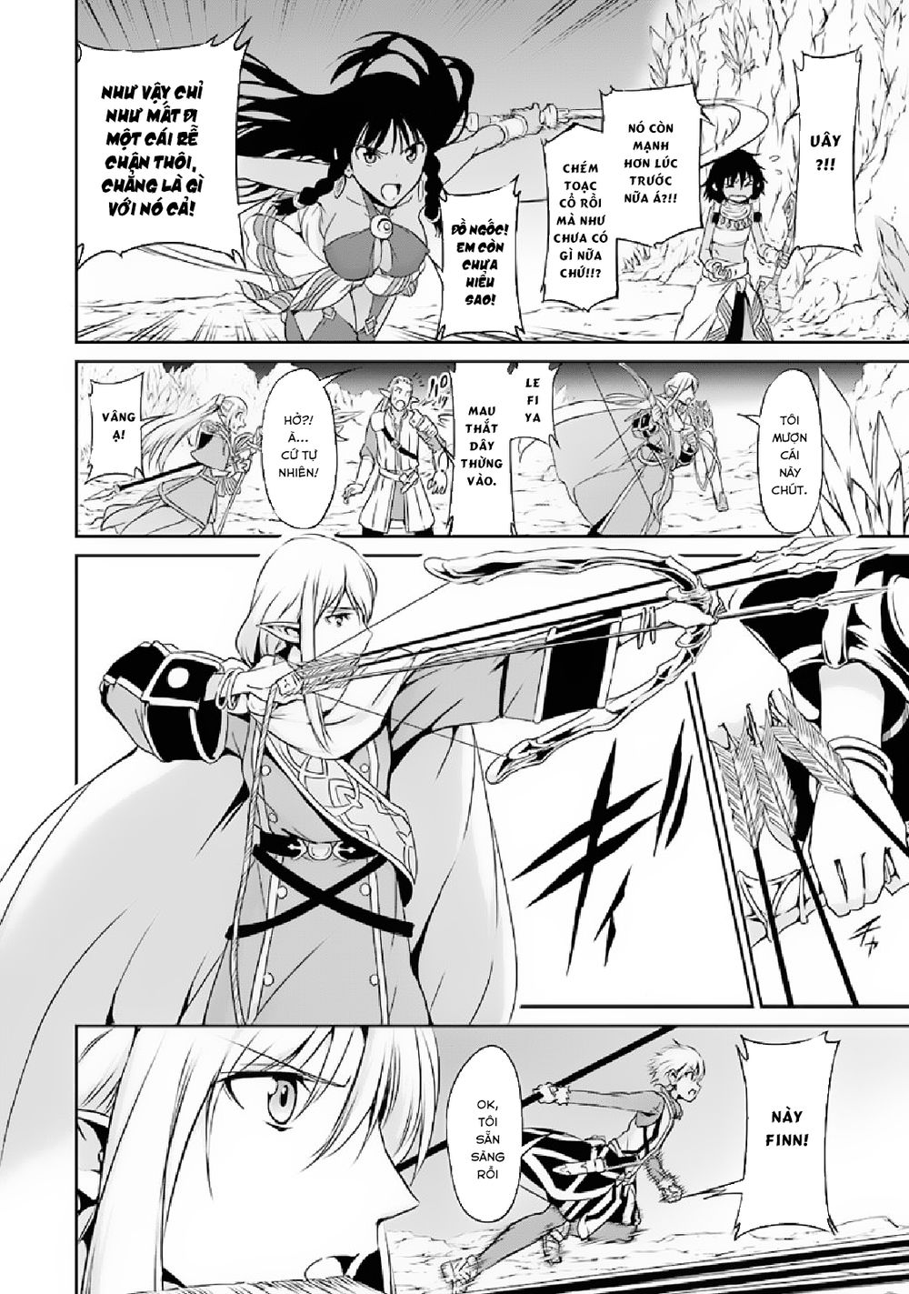 Dungeon Ni Deai Wo Motomeru No Wa Machigatte Iru Darou Ka Gaiden – Sword Oratoria Chương 13 Page 19