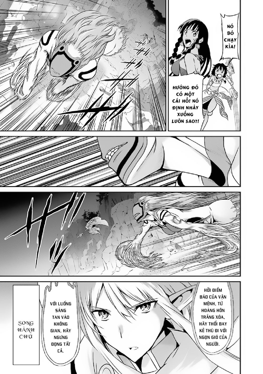 Dungeon Ni Deai Wo Motomeru No Wa Machigatte Iru Darou Ka Gaiden – Sword Oratoria Chương 13 Page 32