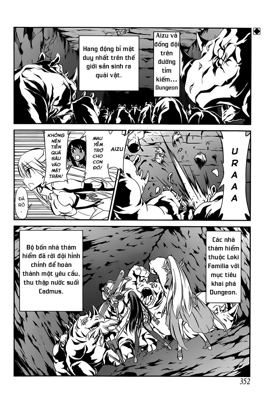 Dungeon Ni Deai Wo Motomeru No Wa Machigatte Iru Darou Ka Gaiden – Sword Oratoria Chương 2 Page 3