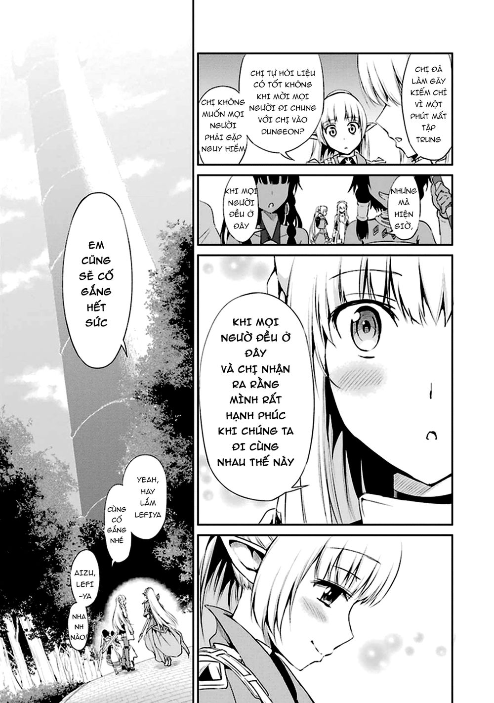 Dungeon Ni Deai Wo Motomeru No Wa Machigatte Iru Darou Ka Gaiden – Sword Oratoria Chương 9 Page 15