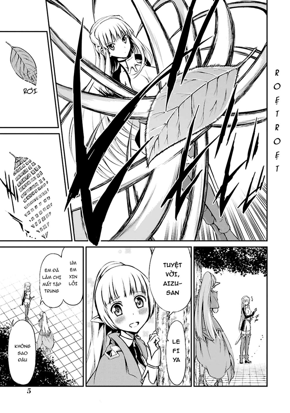 Dungeon Ni Deai Wo Motomeru No Wa Machigatte Iru Darou Ka Gaiden – Sword Oratoria Chương 9 Page 5