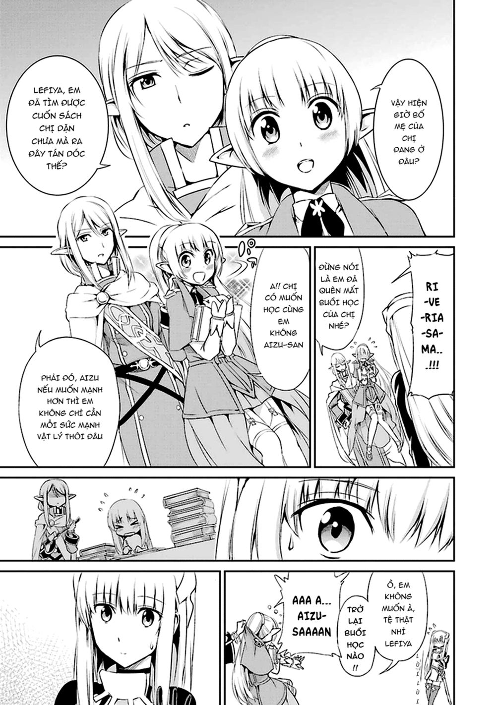 Dungeon Ni Deai Wo Motomeru No Wa Machigatte Iru Darou Ka Gaiden – Sword Oratoria Chương 9 Page 6