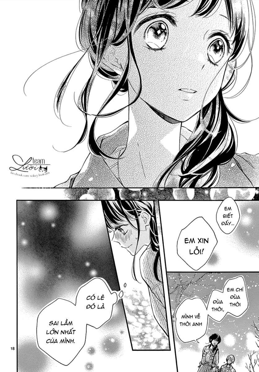 Yakkai Na Hatsukoi Wa… Senpai To Chương 3 Page 22