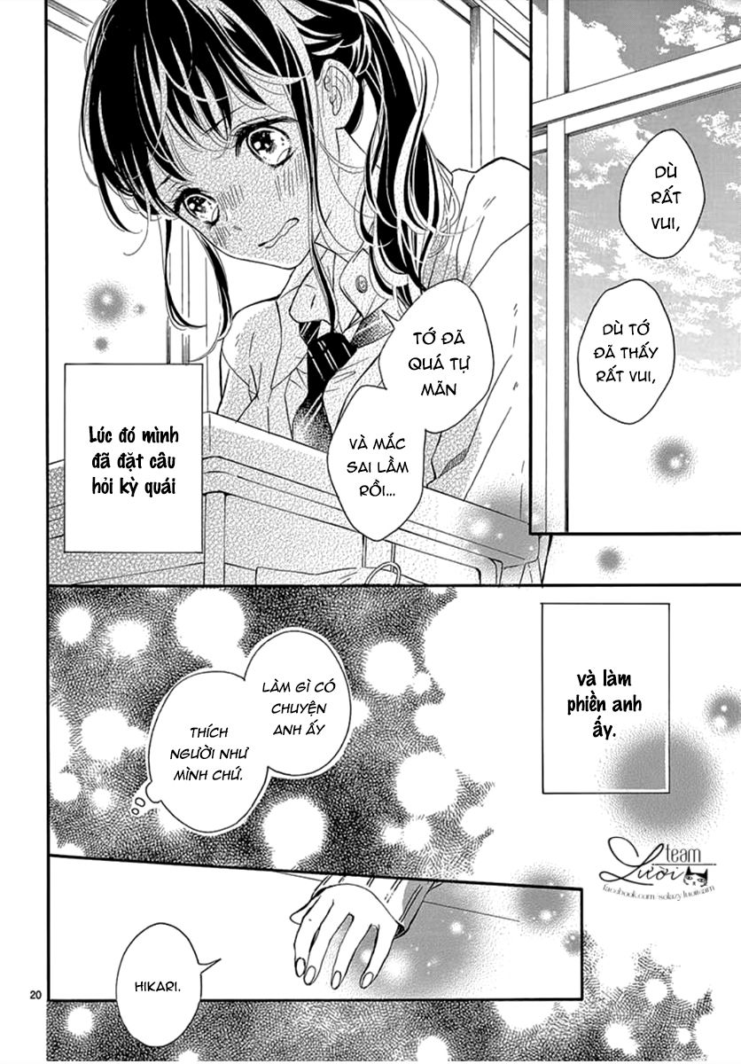 Yakkai Na Hatsukoi Wa… Senpai To Chương 3 Page 24