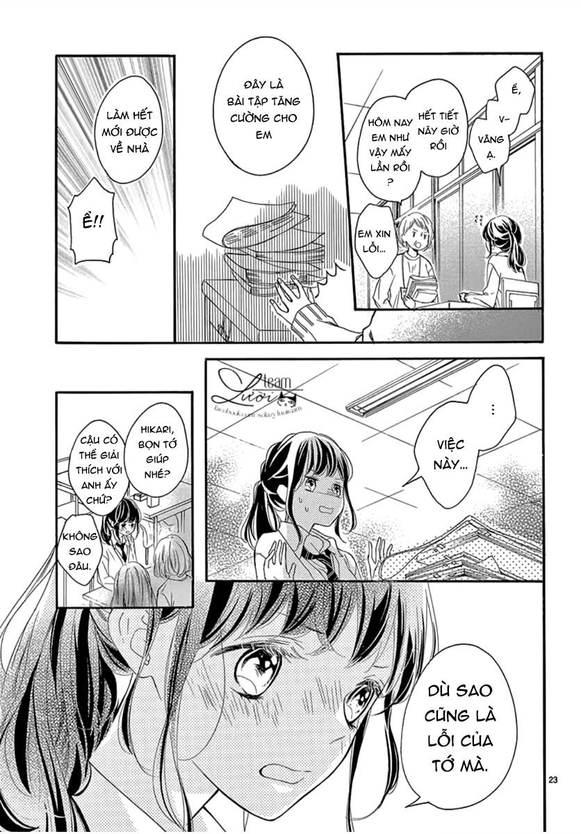 Yakkai Na Hatsukoi Wa… Senpai To Chương 3 Page 27