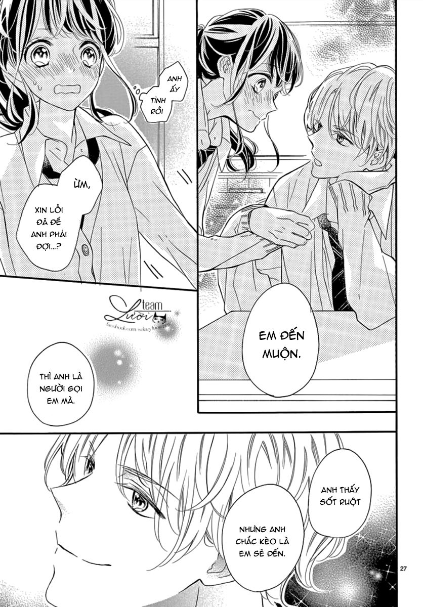 Yakkai Na Hatsukoi Wa… Senpai To Chương 3 Page 31