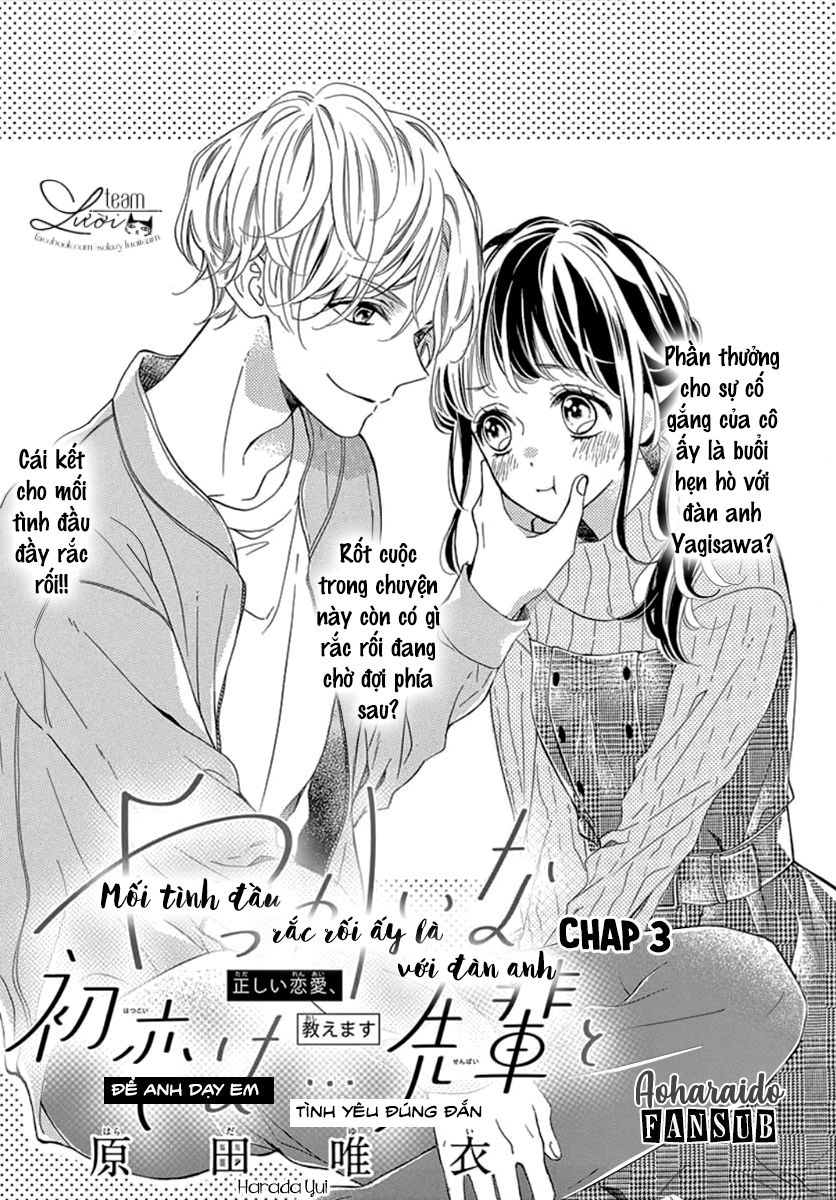 Yakkai Na Hatsukoi Wa… Senpai To Chương 3 Page 5