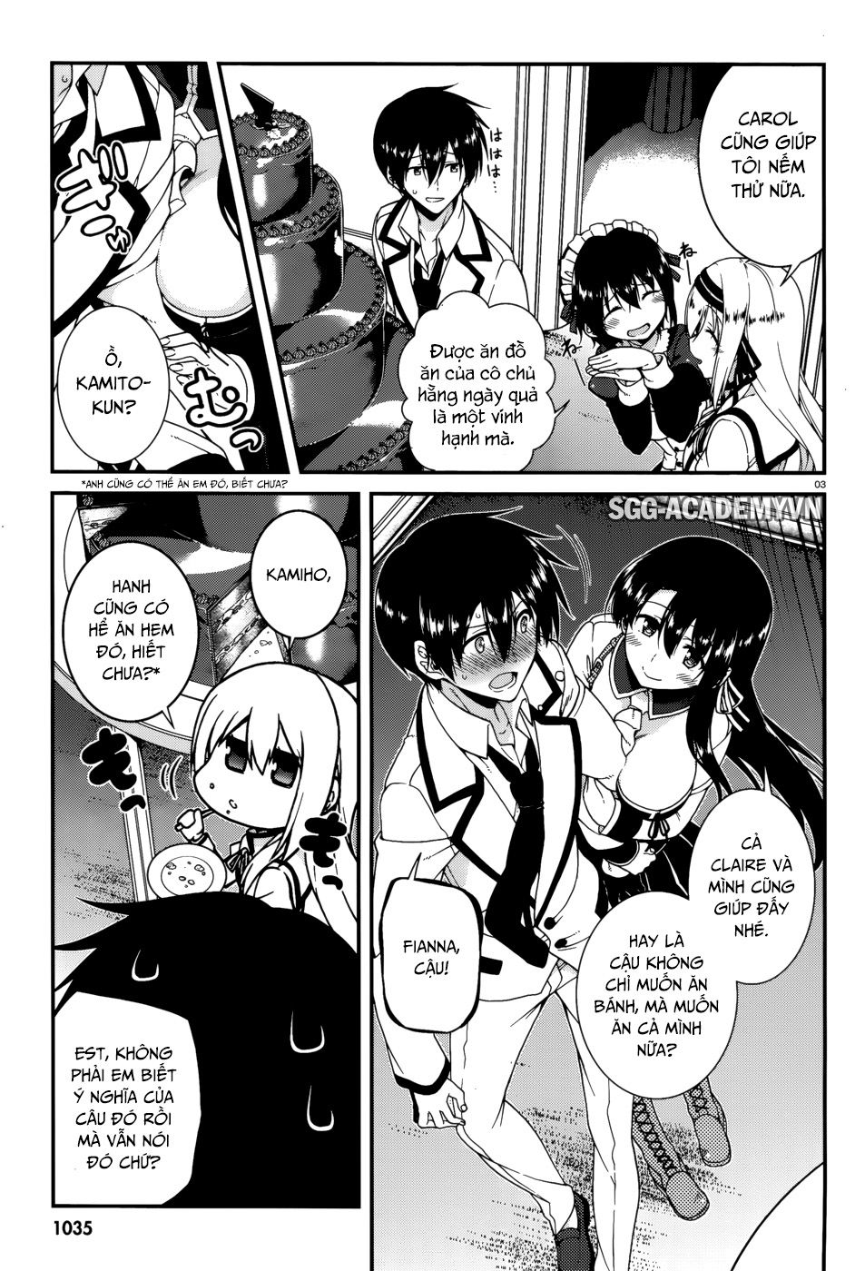 Seirei Tsukai No Blade Dance Chương 43 Page 6