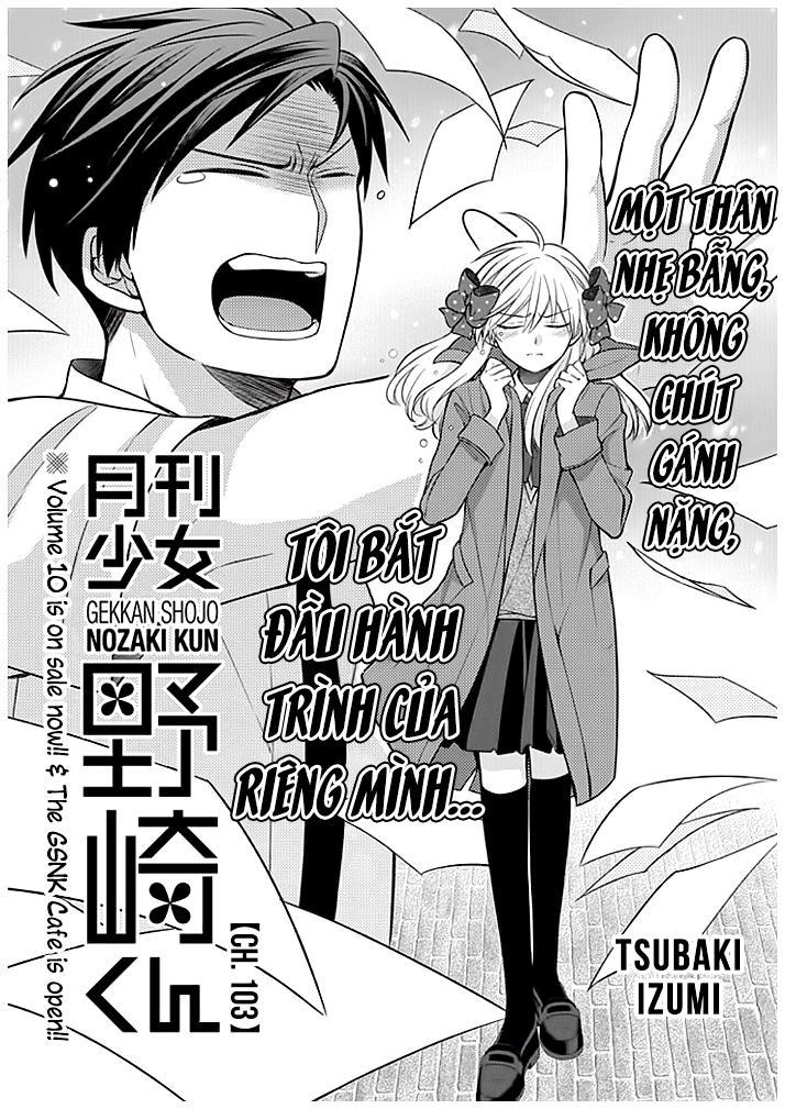 Gekkan Shojo Nozaki-Kun Chương 103 Page 4