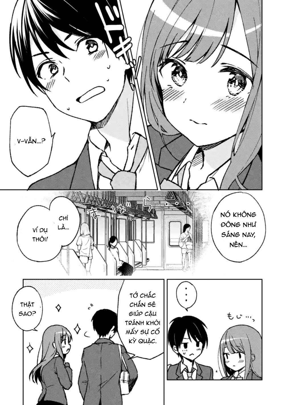 Chikan Saresou Ni Natteiru S-Kyuu Bishoujo Wo Tasuketara Tonari No Seki No Osananajimi Datta Chương 3 Page 16