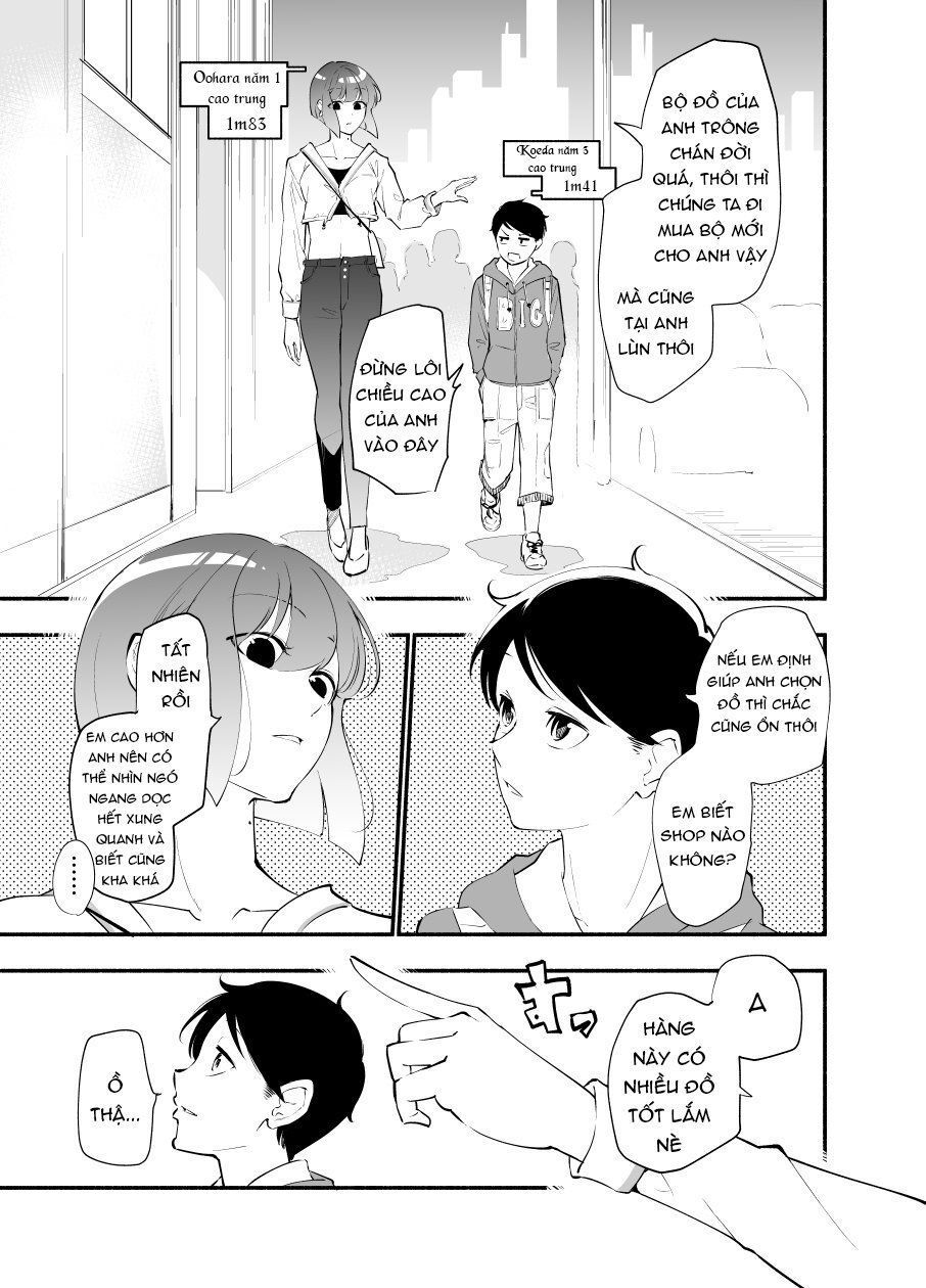 Koushinchou No Kouhai (♀) To Teishinchou No Senpai (♂) Ga Renai Ni Hatten Suru Made Chương 10 Page 2