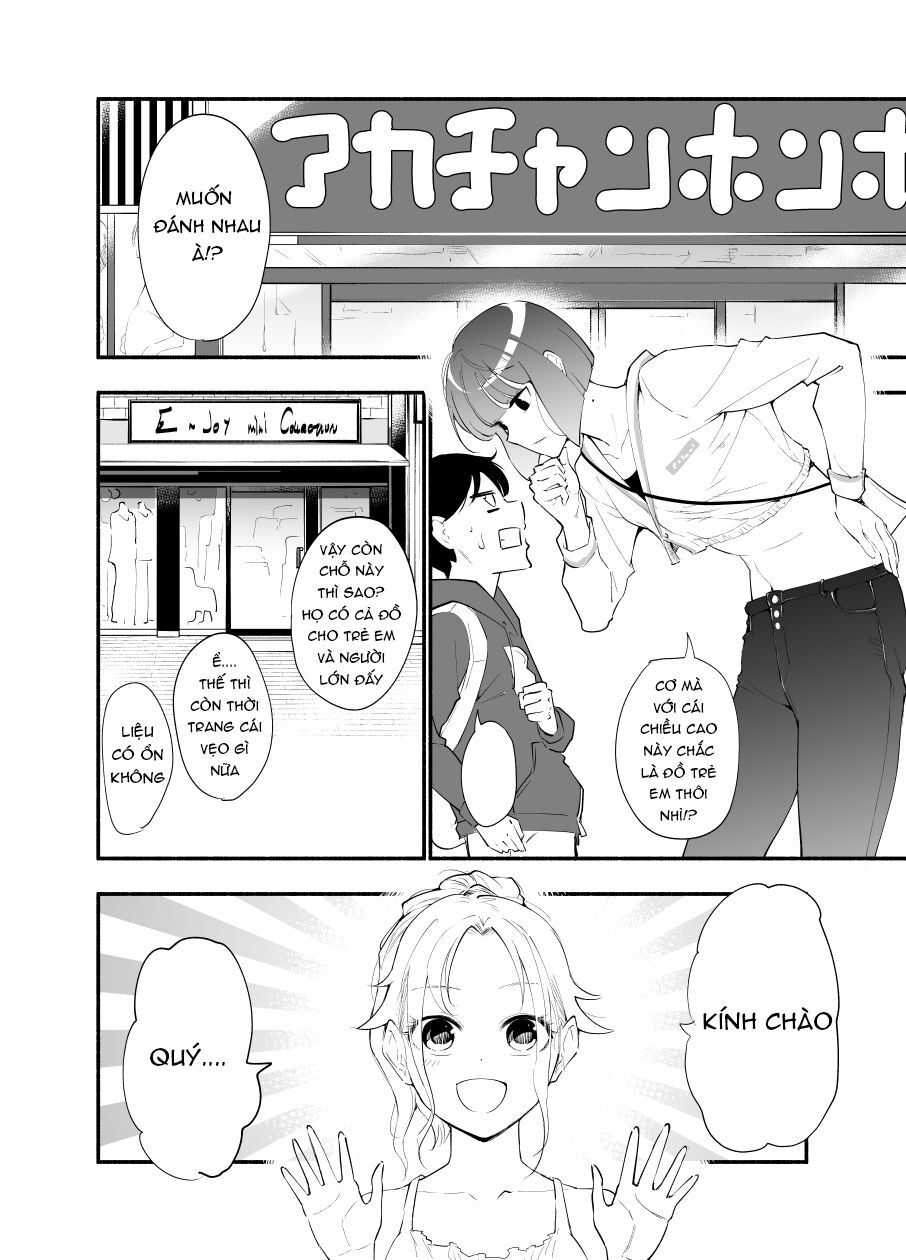 Koushinchou No Kouhai (♀) To Teishinchou No Senpai (♂) Ga Renai Ni Hatten Suru Made Chương 10 Page 3