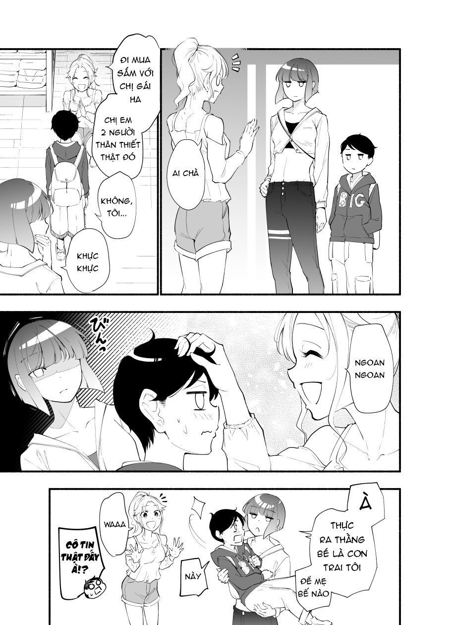 Koushinchou No Kouhai (♀) To Teishinchou No Senpai (♂) Ga Renai Ni Hatten Suru Made Chương 10 Page 4