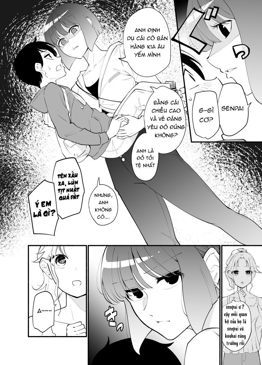 Koushinchou No Kouhai (♀) To Teishinchou No Senpai (♂) Ga Renai Ni Hatten Suru Made Chương 10 Page 5