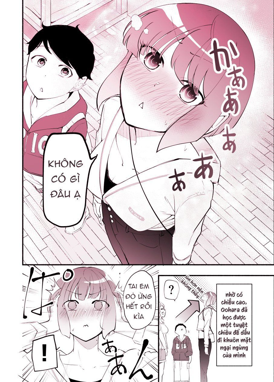 Koushinchou No Kouhai (♀) To Teishinchou No Senpai (♂) Ga Renai Ni Hatten Suru Made Chương 10 Page 7