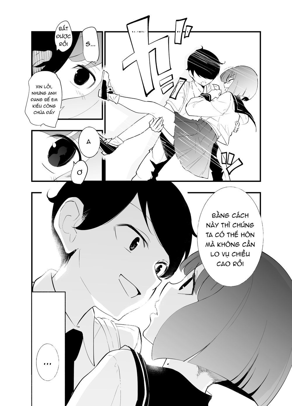 Koushinchou No Kouhai (♀) To Teishinchou No Senpai (♂) Ga Renai Ni Hatten Suru Made Chương 3 Page 5