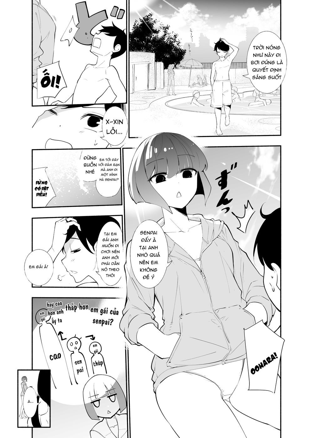 Koushinchou No Kouhai (♀) To Teishinchou No Senpai (♂) Ga Renai Ni Hatten Suru Made Chương 5 Page 2