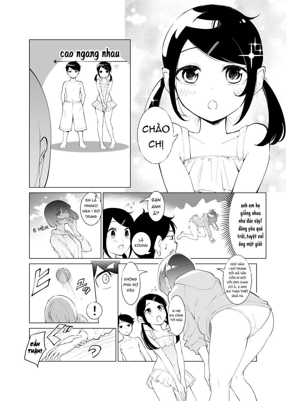 Koushinchou No Kouhai (♀) To Teishinchou No Senpai (♂) Ga Renai Ni Hatten Suru Made Chương 5 Page 3