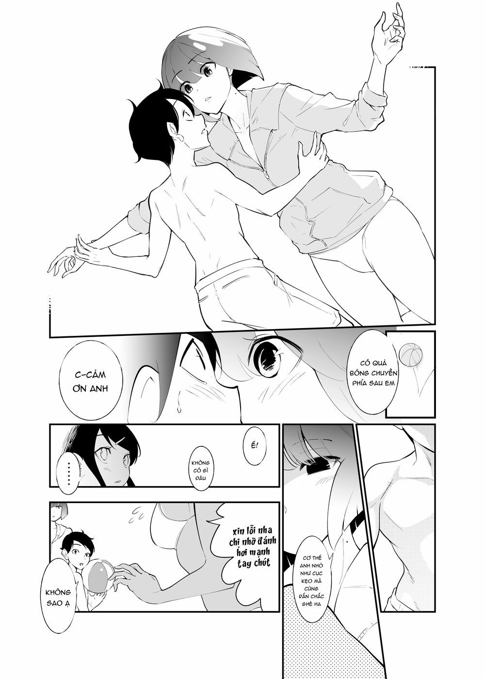 Koushinchou No Kouhai (♀) To Teishinchou No Senpai (♂) Ga Renai Ni Hatten Suru Made Chương 5 Page 4