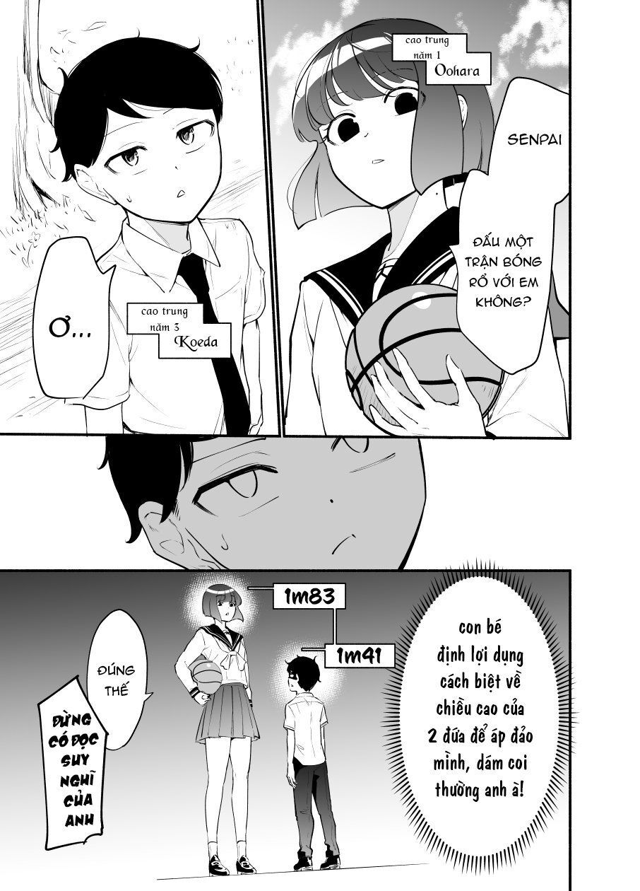 Koushinchou No Kouhai (♀) To Teishinchou No Senpai (♂) Ga Renai Ni Hatten Suru Made Chương 8 Page 2