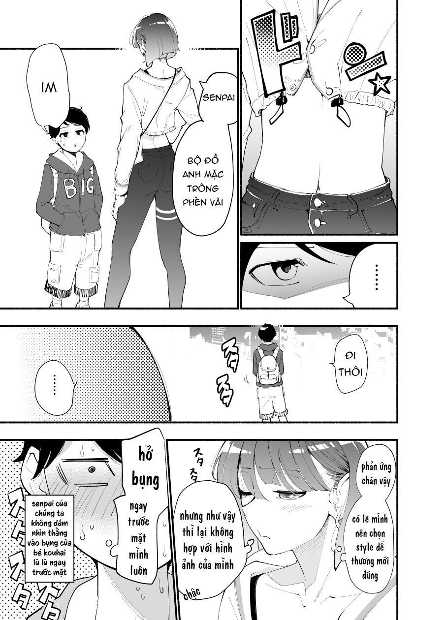 Koushinchou No Kouhai (♀) To Teishinchou No Senpai (♂) Ga Renai Ni Hatten Suru Made Chương 9 Page 4