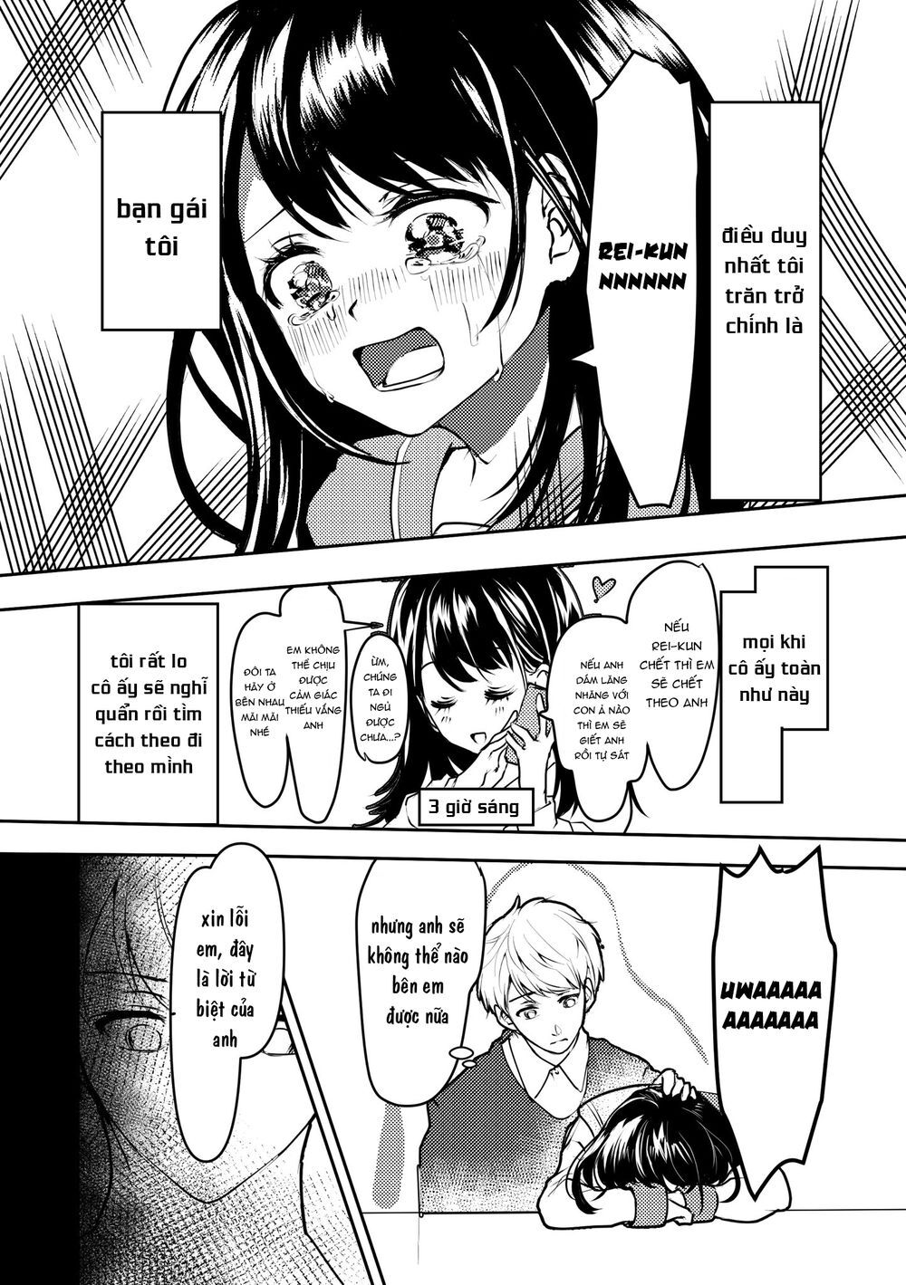 Cô Bạn Gái Yandere Của Tôi Sẽ Không Để Tôi Yên Nghỉ Chương 1 Page 3