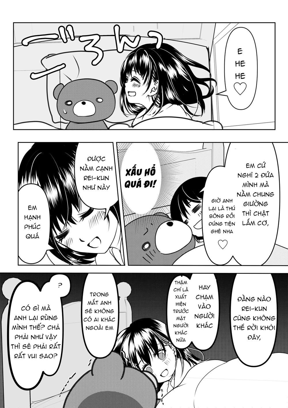 Cô Bạn Gái Yandere Của Tôi Sẽ Không Để Tôi Yên Nghỉ Chương 4 Page 3